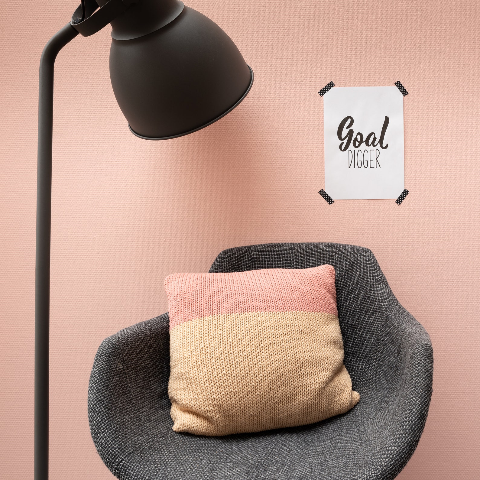 Color-Block Textured Cushion Covers