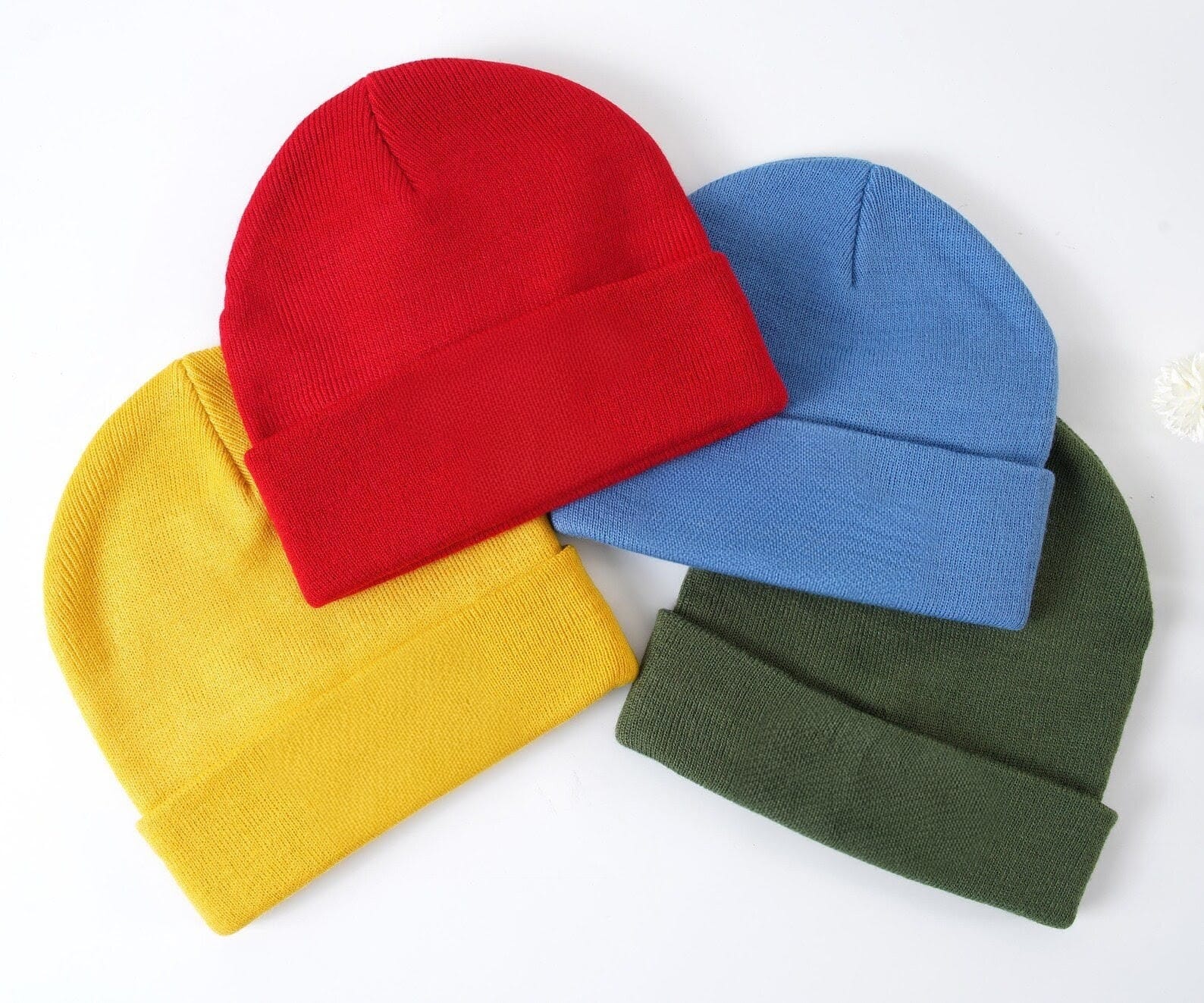 Custom Premium 100% Acrylic Ribbed Cuffed Beanie - Image 4